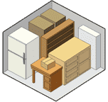 10x10 Self storage unit
